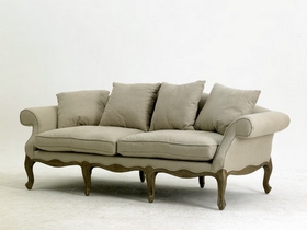 Sofa im Landhausstil, Oxford, gebrstete Eiche